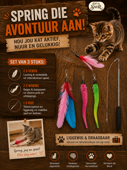 Het jou Katvis -stok🎣
