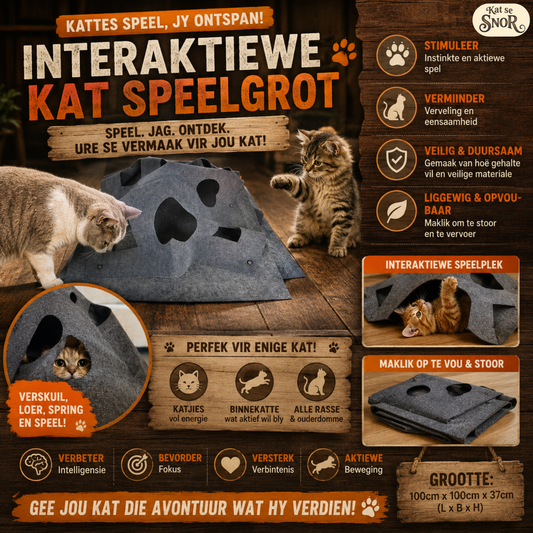 Sluip-en-Kruip Speelmat 🐾